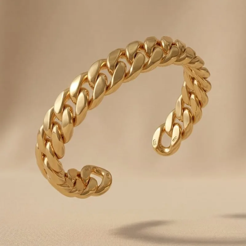 925 Sterling Silver Cuff Bracelet for Nepal Buyers image 3